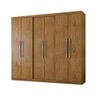 Guarda Roupa 6 Portas Casal 4 Gavetas Freijó 600097 Araplac - 2