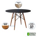 Ver imagem 2 de Mesa de Jantar Eiffel Wood Tampo Madeira Preto 110cm