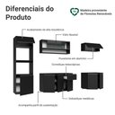 Ver imagem 4 de Armário de Cozinha Completa 260 cm Suspenso Preto Nice Madesa 014