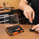 Ver imagem 2 de Conjunto de Bits Variados 32 Peças Resistente Prático - Wokin