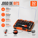 Ver imagem 3 de Conjunto de Bits Variados 32 Peças Resistente Prático - Wokin
