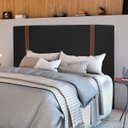 Ver imagem 2 de Cabeceira para Cama Box King Size 195cm Pietro Bouclê - Sofa Store:bouclê Preto