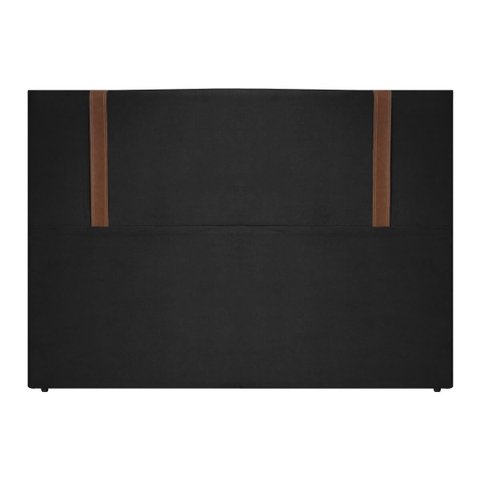 Cabeceira para Cama Box King Size 195cm Pietro Bouclê - Sofa Store:bouclê Preto