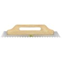Ver imagem 1 de Desempenadeira Metálica de Base Lisa Tramontina para Drywall com Dentes com Cabo de Madeira