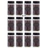 Potes 800ml Café Pacote 12 Unidades Preto - Black - 1