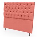 Ver imagem 4 de Cabeceira Estofada com Capitonê para Cama de Casal 160 Mirage Suede