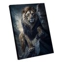 Ver imagem 1 de Quadro Leão Nas Montanhas -- Br Artes