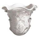 Ver imagem 1 de Vaso Murano Alto Branco 14cm