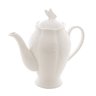 Bule P/Café/Chá de Porcelana New Bone Butterfly Flower Branco 1 Litro Lyor - 1