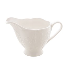 Molheira de Porcelana New Bone Butterfly Flower 200ml Lyor - 1 Molheira de Porcelana New Bone Butterfly Flower 200ml Lyor - 1