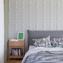 Ver imagem 1 de Papel de Parede Arabesco Floral Gh Papel de Parede 3,3m