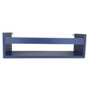 Ver imagem 3 de Kit 3 Prateleira 60cm Azul Livro Revista Infantil Parede