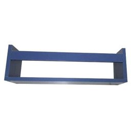 Kit 3 Prateleira 60cm Azul Livro Revista Infantil Parede - 3