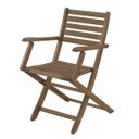 Ver imagem 1 de Cadeira Dobrável Nissi com Braços Casa e Jardim Móveis