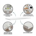 Ver imagem 2 de Tampo para Balcão Gabinete de Cozinha Flat 160cm Mdp Branco - Desk Design