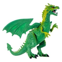 Brinquedo Dragão Articulado Mundo Medieval Asas Flexíveis - Dragão de Brinquedo Mundo Medieval Infan - 5