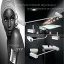 Ver imagem 3 de Kit Acessórios Banheiro em Aço Inox 6 Pçs 305VIP Alto Padrão