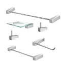 Ver imagem 1 de Kit Acessórios Banheiro em Aço Inox 6 Pçs 305VIP Alto Padrão