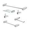 Acessórios Para Banheiro Aço Inox 6 Peças 341VIP Grego Metal - 1
