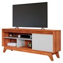 Ver imagem 1 de Rack para Sala Tv até 55" Grecia Cinamomo/off White