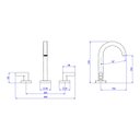 Ver imagem 5 de Misturador Deca de Mesa Bica Baixa para Lavatório Dn15 Soul Cromado Cod: 1877.c38