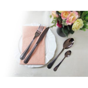 Faqueiro Onix Victória 24 peças - By Fineza