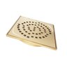 Ralo Dourado Solar com Caixilho 15X15 - By Fineza - 3