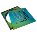 Ver imagem 3 de Ralo Furta-cor Quadriculado com caixilho 15x15 – By Fineza