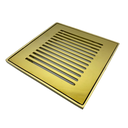 Ver imagem 1 de Ralo Dourado Grelha com Base Porta Grelha 9,5cm Fineza