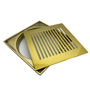 Ver imagem 2 de Ralo Dourado Grelha com Base Porta Grelha 9,5cm Fineza
