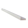 Prateleira para CDs DVDs coleção MDF Branco 8 peças 90cm - 5