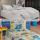 Ver imagem 4 de Conjunto de Lencol Solteiro Bouti 3 Pçs Jogo de Cama Infantil 200 Fios Super Macio:dino