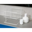 Ver imagem 4 de Suporte Organizador de Pratos Dicarlo Quadrado Aço Branco