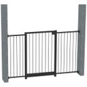 Ver imagem 5 de GRADE PORTÃO PET BEBÊ DIVISOR AMBIENTE 123 a 128 CM PRETO