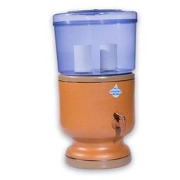 Filtro De Barro Acrílico 16,2 Lts + 2 Velas Carvão + 2 Boias - 1 Filtro De Barro Acrílico 16,2 Lts + 2 Velas Carvão + 2 Boias - 1