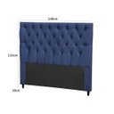 Ver imagem 3 de Cabeceira Casal Simbal Embaixatriz 140 Cm com Frame
