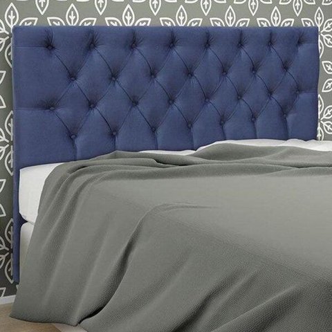 Cabeceira Casal Simbal Embaixatriz 140 Cm com Frame