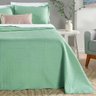 Kit Cobre Leito Colcha Clean Casal Dupla Face - Verde - 6