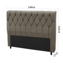Ver imagem 4 de Cabeceira Casal Simbal Viena Plus 140 Cm sem Frame
