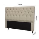 Ver imagem 4 de Cabeceira Queen Size Simbal Viena Plus 160 Cm sem Frame