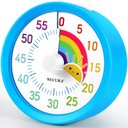 Ver imagem 1 de Secura Timer Visual 60 Minutos para Cozinha com Padrão Arco-íris (azul e Sol)