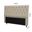 Ver imagem 4 de Cabeceira King Size Simbal Viena Plus 195 Cm sem Frame