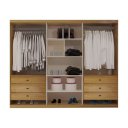 Ver imagem 3 de Guarda-roupa Bom Pastor Vellar 6 Portas Naturale | Off White