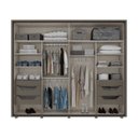 Ver imagem 3 de Guarda-Roupa Casal Cavic 2 Portas Deslizantes 6 Gavetas Henn