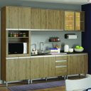 Ver imagem 1 de Cozinha Modulada Henn Integra 06 Peças Torre Quente 14 Portas 2 Gavetas