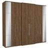 Guarda-Roupa Thb Lumiére Glass com Espelho 6 Portas 4 Gavetas - 2