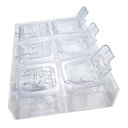 Ver imagem 2 de Display Expositor Condimentadora em Acrílico com 6 Cubas Policarbonato 1/6x65 Mm 900 Ml + 6 Tampas F