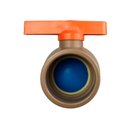 Ver imagem 4 de 2x Registro Esfera Soldável Pvc 32mm (1) Marrom Cola