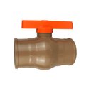 Ver imagem 3 de 2x Registro Esfera Soldável Pvc 32mm (1) Marrom Cola