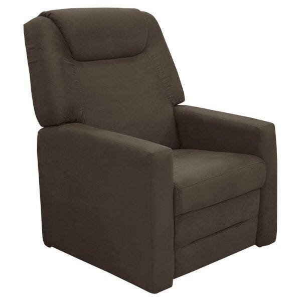 Poltrona do Papai Sleep Chair Reclinavel no Tecido Suede Veludo  Simbal - 2